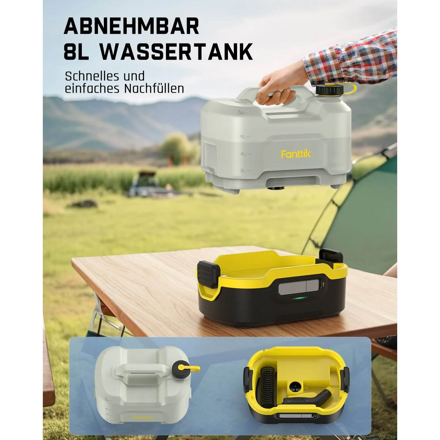 Fanttik NB8 Nano Hochdruckreiniger - Image 4